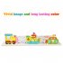  US Direct  ThinkMax 6pcs Kids Wooden Peg Puzzles Board Toy Set  Educational and Learning Puzzles Toy   Alphabet  Number  Fruits  Village and Animals