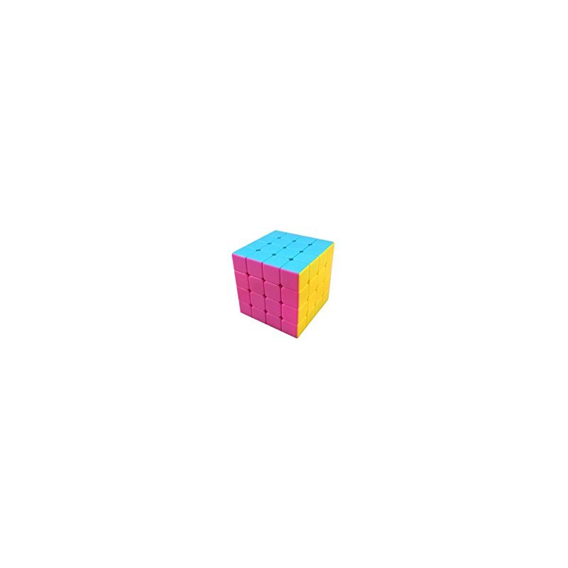 US ThinkMax® New Structure 4x4 Speed Cube Stickerless .High Bright (Pink)