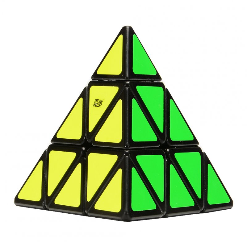 US ThinkMax Pyraminx Speedcubing Black Twisty Puzzle