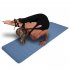  US Direct  Tpe  Yoga  Mat 183 61 6cm Non slip Gym Pad For Yoga Training Fitness Excercise Navy blue