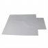  US Direct  Transparent Protective Mat Home use Non slip Chair Pad Without Nails For Protecting Floor Furniture  90x120x0 22cm  Transparent