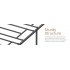  US Direct  Twin Metal Platform Bed Frame with Sturdy Steel Bed Slats Mattress Foundation No Box Spring Needed Large Storage Space Easy to Assemble Non Shaking 