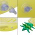  US Direct  Twister CK Cool Summer Inflatable Pineapple Pool Float Raft with 3 Saucer Gifts