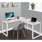 [US Direct] U_STYLE L-shape computer desk