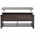  US Direct  U STYLE Multipurpose Coffee Table with Drawers  open shelf and Storage  Lifting Top Table for Living Room