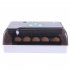  US Direct  Us Plug 110v 40w Digital Eggs  Incubators For Hatching Eggs Mini Breeder For Chicken Ducks Birds grey