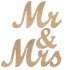  US Direct  Vintage Style  Mr   Mrs Wooden Letters for Wedding Decoration DIY Decoration