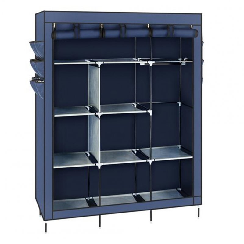 US Wardrobe Storage Closet Clothes Portable Wardrobe 69