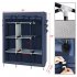  US Direct  Wardrobe Storage Closet Clothes Portable Wardrobe 69  Clothing Organizer Navy blue
