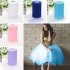  US Direct  Wedding Tulle Bolt Roll Spool Extra Large 6 Inch x 200 Yards  600FT  for Wedding Party Decoration  Party Supplies  Lake Blue