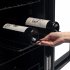  US Direct  Wine Cooler Countertop Freestanding Wine Cellars Compressor System Champagne Chiller Digital Temperature Control Uv Protective Finish Max Load 24 St