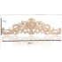  US Direct  Wood Carved Long Applique Frame Corner Onlay Unpainted Furniture Home Door Decor  30   7   0 8cm