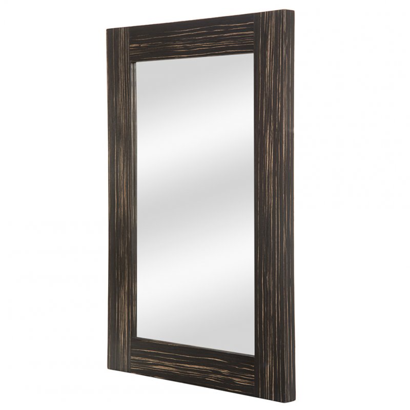 US Wood Glass Rectangular Decorative  Mirror 59.69*3.99*90.17cm Rustic Farmhouse Mirror brown
