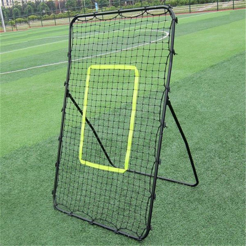 US XY-RB002  Baseball Training Rebound  Goal 140×90×80CM With Galvanized Steel Pipe Φ19*0.6mm+PE Net black