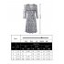  US Direct  Yesfashion Women s Wrap V Neck Slim Fit Geometric Printed Dress