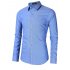  US Direct  Yong Horse Men s Classic Slim Fit Long Sleeve Casual Western Oxford Shirts