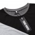  US Direct  Yong Horse Men s Color Block Slim Fit Crew Neck Long Sleeve Basic T Shirt