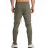  US Direct  Yong Horse Men s Casual Jogger Pants Fitness Workout Gym Running Sweatpants ArmyGreen XXL