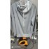  US Direct  Yong Horse Men s Long Sleeve Pullover Hoodie Lightweight Hooded Sweatshirt Gray 2XL
