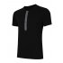  US Direct  Young Horse Men Cotton Short Sleeve Slimming Classic Henley T shirt