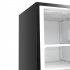  US Direct  ZOKOP 115v 60hz Single Door Upright Freezer Adjustable Thermostat Stainless Steel Door Freezer For Apartment Small Kitchen 60L   2 1 CU FT