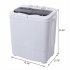  US Direct  ZOKOP 14 3lb Washing Machine Semi Automatic Grey