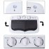  US Direct  ZOKOP 14 3lb Washing Machine Semi Automatic Grey