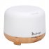  US Direct  ZOKOP 450ml Aromatherapy Oil Diffuser Colorful Ultrasonic Humidifier White