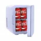 [US Direct] ZOKOP 6L Mini Fridge Cooler Warmer Electric Portable Car Refrigerator Grey