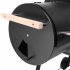  US Direct  ZOKOP Charcoal Oven High Temperature Spray Paint Diameter 15cm Charcoal Furnace Black