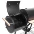  US Direct  ZOKOP Charcoal Oven High Temperature Spray Paint Diameter 15cm Charcoal Furnace Black