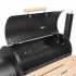 US Direct  ZOKOP Charcoal Oven High Temperature Spray Paint Diameter 15cm Charcoal Furnace Black