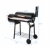  US Direct  ZOKOP Charcoal Oven High Temperature Spray Paint Diameter 15cm Charcoal Furnace Black
