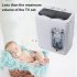  US Direct  ZOKOP Washing Machine 14 3lbs Capacity Twin Tub Semi Automatic Laundry Washer Grey