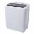  US Direct  ZOKOP Washing Machine 14 3lbs Capacity Twin Tub Semi Automatic Laundry Washer Grey