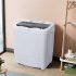  US Direct  ZOKOP Washing Machine 14 3lbs Capacity Twin Tub Semi Automatic Laundry Washer Grey