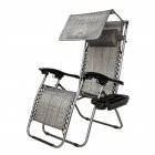 US Zero Gravity Lounge Chair Folding Lounge Chair Grey