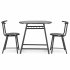  US Direct  dinning table set of 3