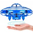 Blue Mini Quadcopter Drone - 