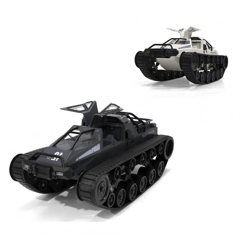 1:12 Scale 2.4GHz RC Tank Car Rechargeable 360 Degree Rotating Remote Control Drift Tank Vehicle 