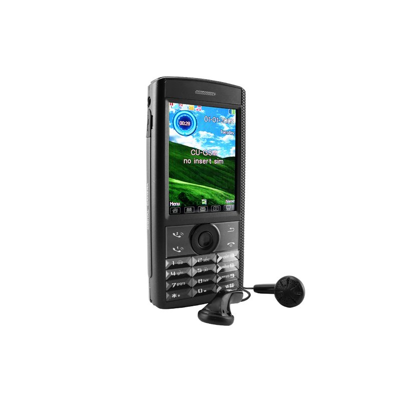 Quad Band Dual SIM Unlocked Motion Cellphone (Black Diamond Ed.)