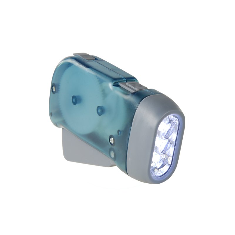 LED Flashlight - Environmental 3-LED Torch Light (Gray)