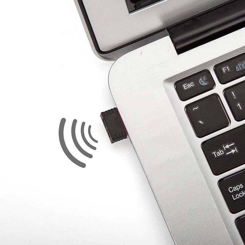 Mini USB WiFi Dongle 802.11 B/G/N Wireless Network Adapter for Laptop PC UK 