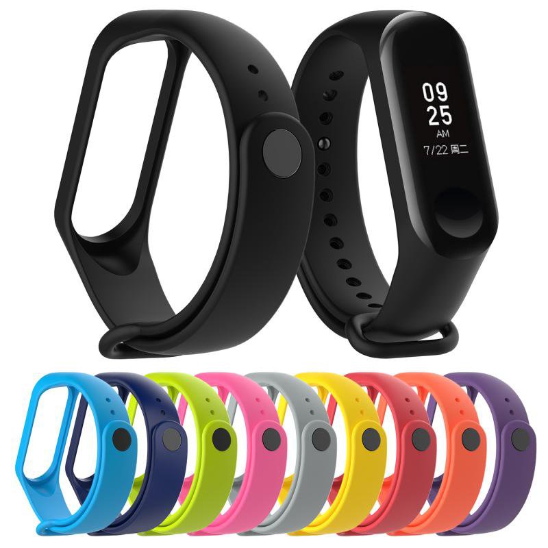 Smart Watch Band Silicone Wristband  Band Bracelet Accessories Wrist Strap For Xiaomi 3/4 