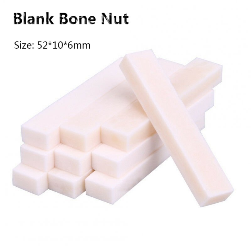 Blank Bone Nut Handmade for LP Folk Classical Electric Acoustic Guitar  