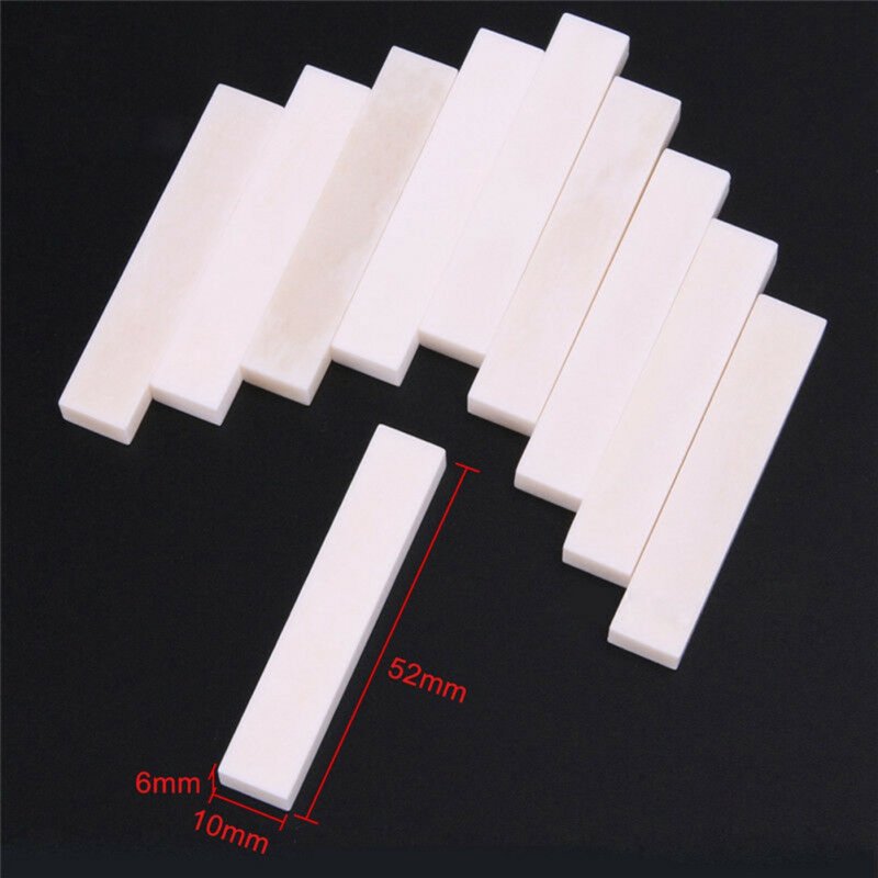 Blank Bone Nut Handmade for LP Folk Classical Electric Acoustic Guitar  