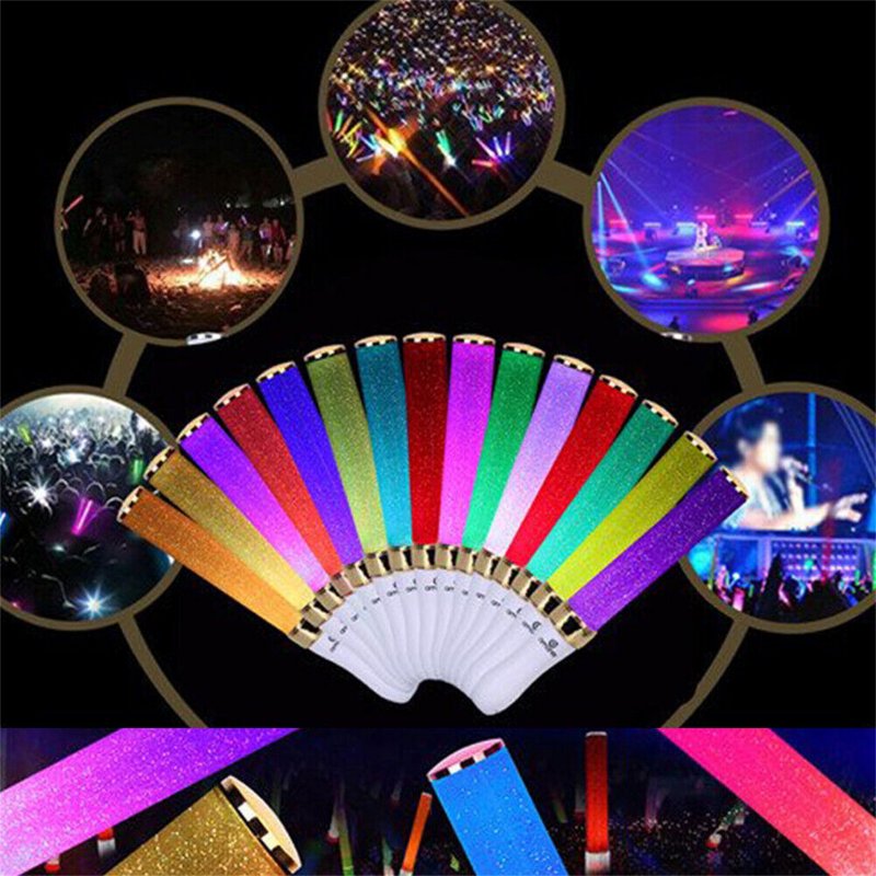 3w LED Glow Light Stick 15 Colors Change Fan Cheering Lightstick For Wedding Raves Concert Party Camping Sporting Events 