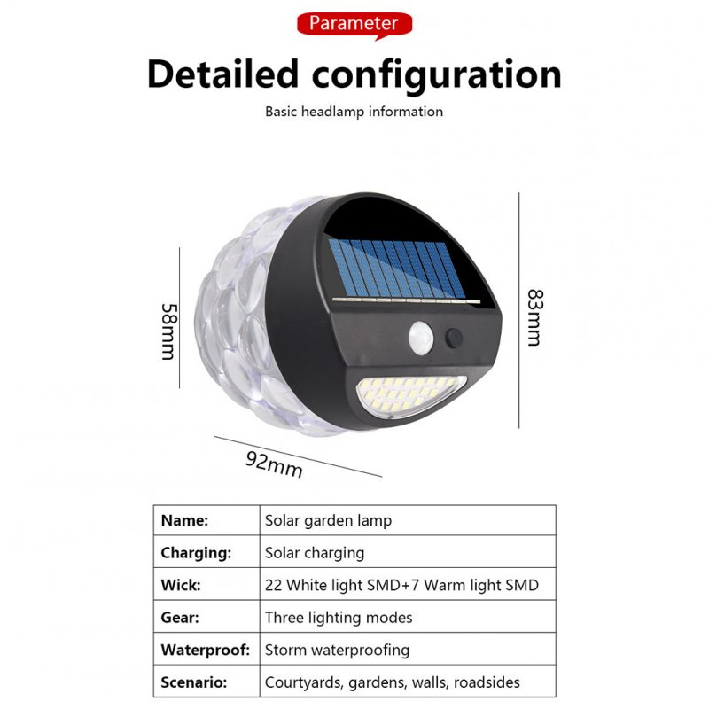 Outdoor Solar Wall Lamp Waterproof Induction Flame Light Torch Light for Garden Lawn Courtyard Decoration Wall Lamp