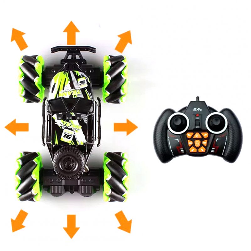 2.4G Remote Control Climbing Car 12ch Dual Control Watch Gravity Sensing RC Drift Off-Road Vehicle Model with Watch