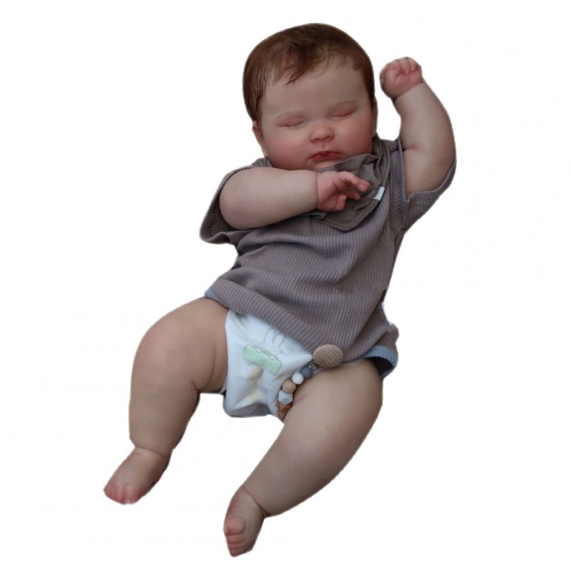 Lifelike Reborn Dolls 60cm Realistic Hand-Detailed Painting Newborn Baby Dolls With Visible Veins For Birthday Gifts 60cm